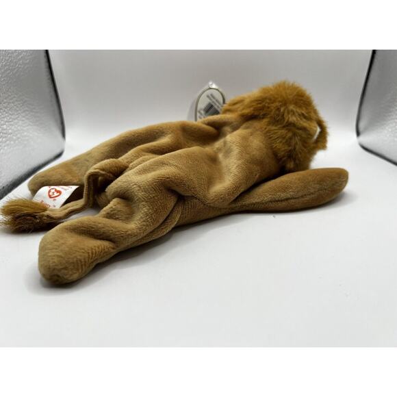 TY Beanie Baby Babies Stuffed Animal Plush Roary 1996 - Picture 4 of 10